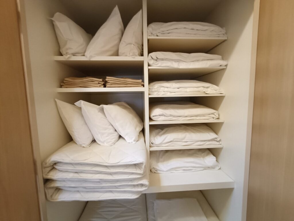 和歌山旅行　和歌山ホテル　とれとれヴィレッジ　パンダヴィレッジ　布団