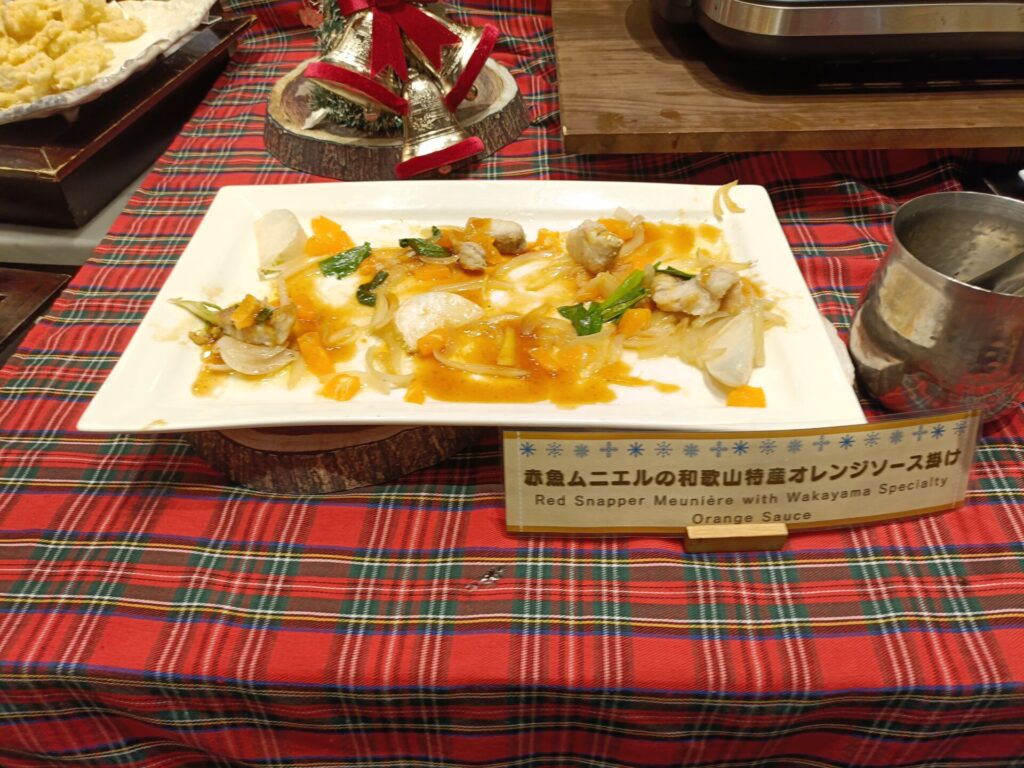 和歌山旅行　とれとれヴィレッジ　パンダヴィレッジ　とれとれ亭　夕食　ディナーバイキング