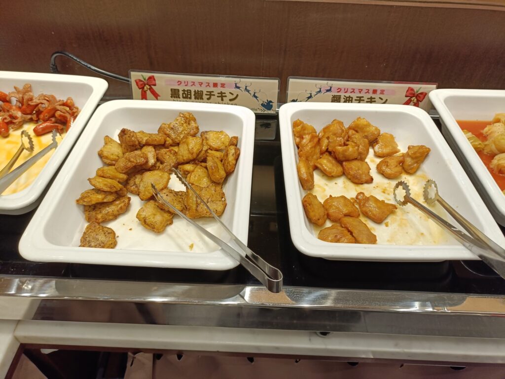 和歌山旅行　とれとれヴィレッジ　パンダヴィレッジ　とれとれ亭　夕食　ディナーバイキング　キッズ料理