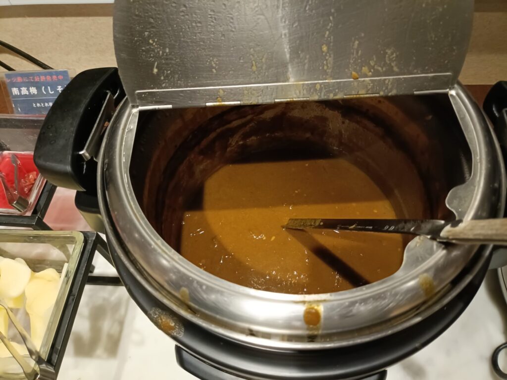 和歌山旅行　とれとれヴィレッジ　パンダヴィレッジ　とれとれ亭　夕食　ディナーバイキング　カレー