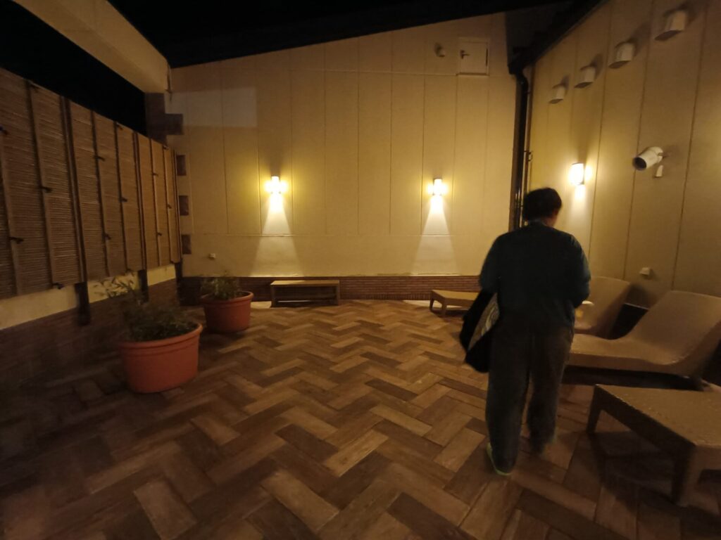 とれとれの湯　和歌山温泉　テラス