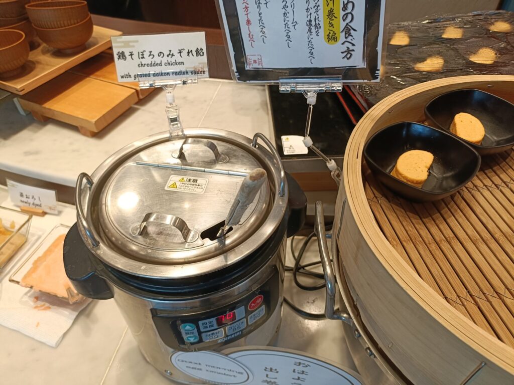 とれとれヴィレッジ　パンダヴィレッジ　とれとれ亭　朝食　モーニング　料理