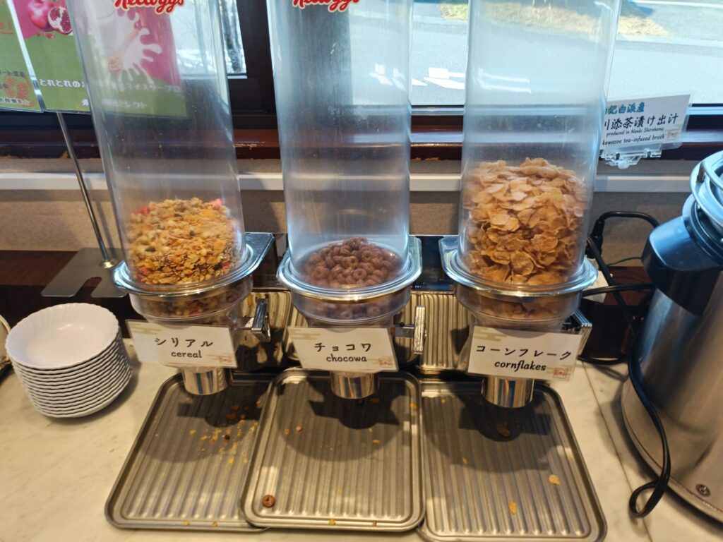 とれとれヴィレッジ　パンダヴィレッジ　とれとれ亭　朝食　モーニング　料理