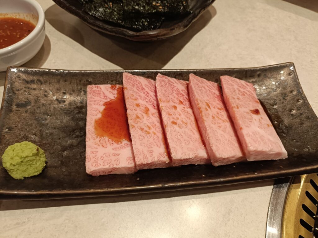 高松焼肉グルメ　焼肉丸惠（まるえ）松縄店　上カルビ