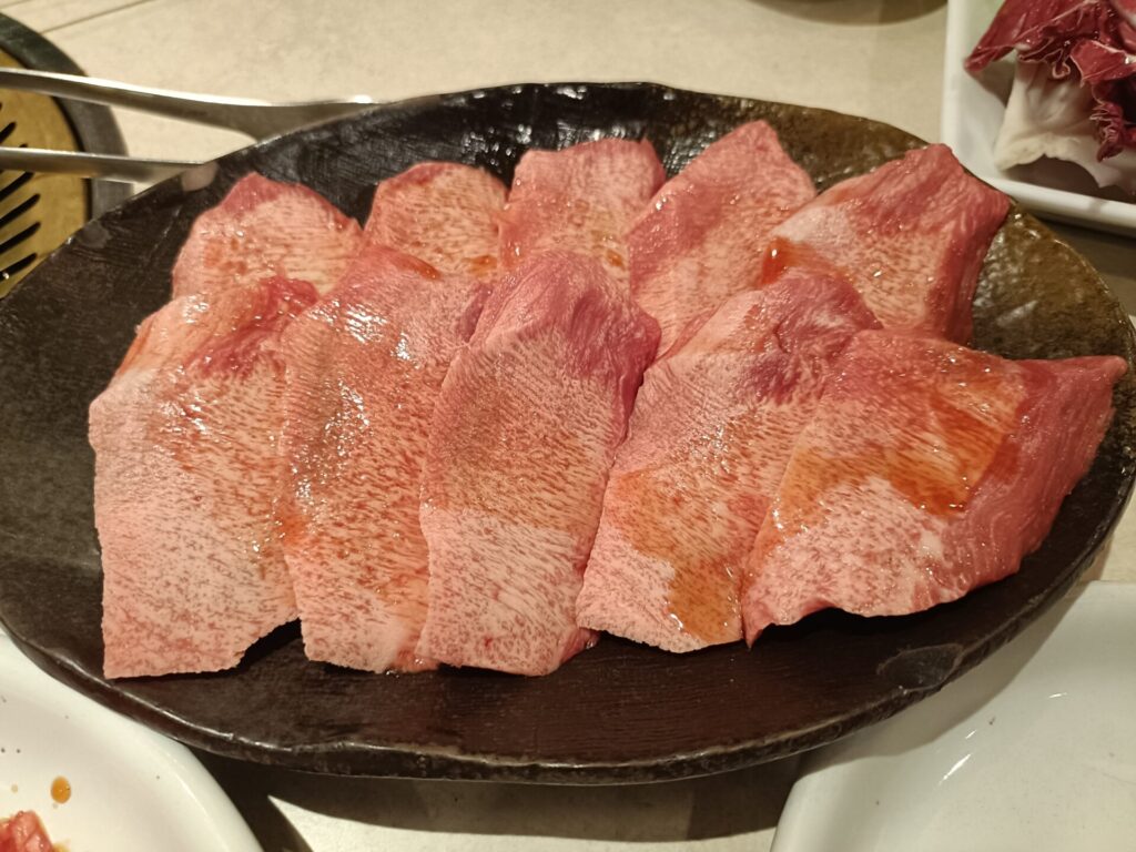 高松焼肉グルメ　焼肉丸惠（まるえ）松縄店　特選丸惠タン