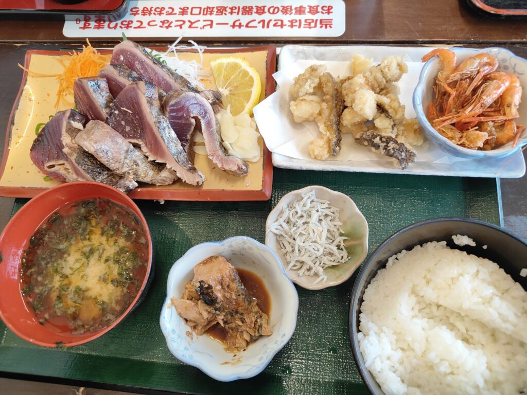 高知グルメ　黒潮ひろば　黒潮御膳
