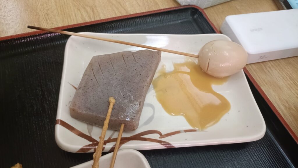 高松うどん　製麺七や西植田店　おでん