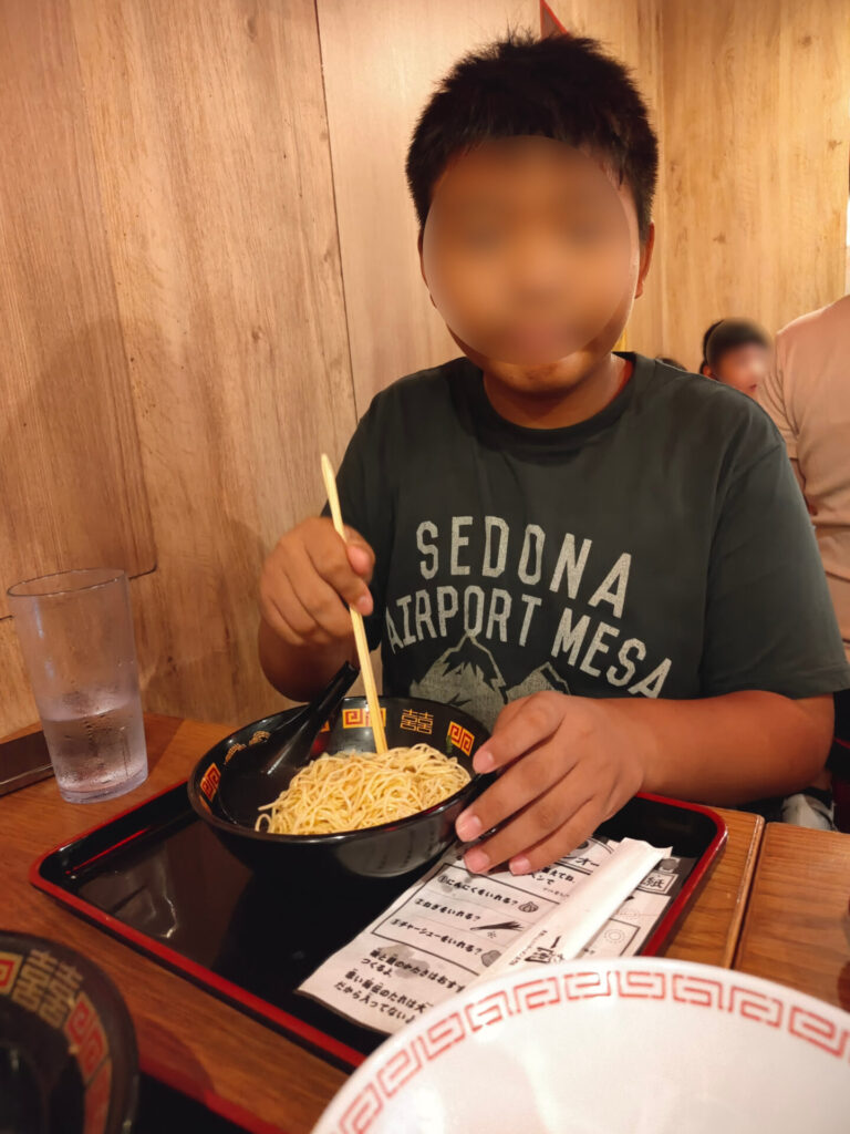一蘭浅草店 お子様ラーメン