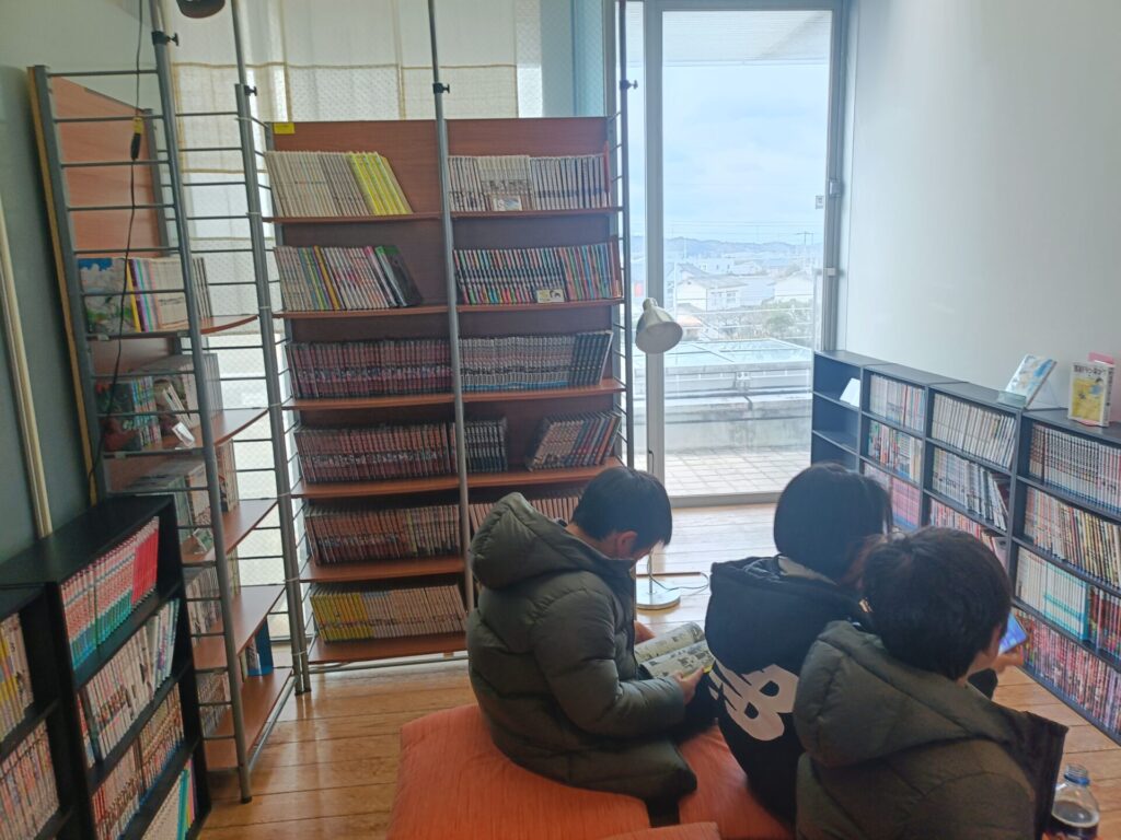道の駅香南楽湯　漫画
