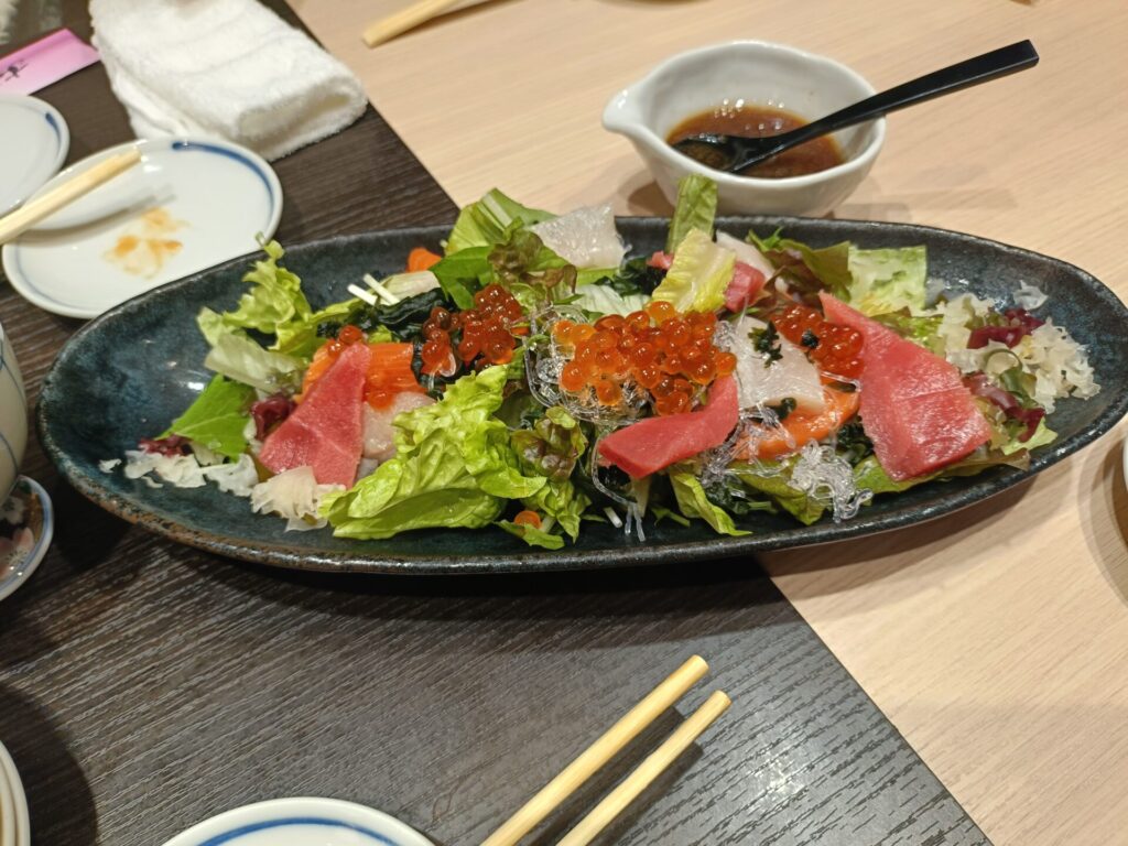 すしざんまい サラダ