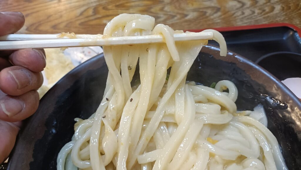 手打ち十段うどんバカ一代　釜バターうどん