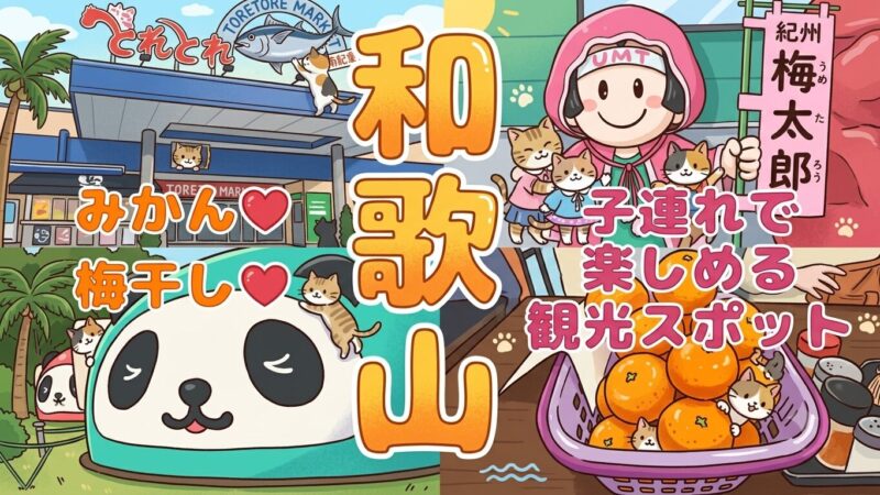 たびパンがおすすめする和歌山旅行